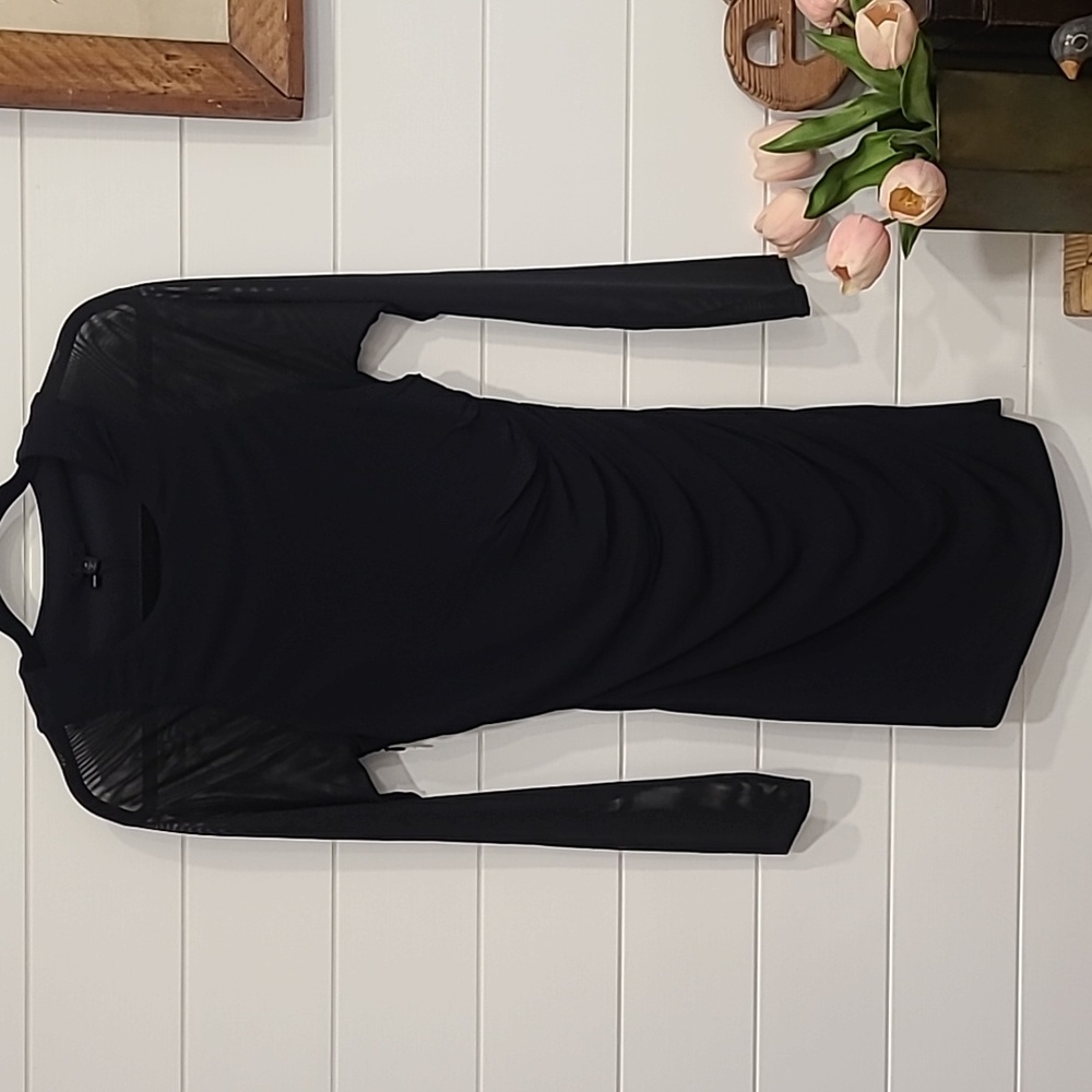 NBD Sloane Black Mini Dress Revolve Medium M NWT